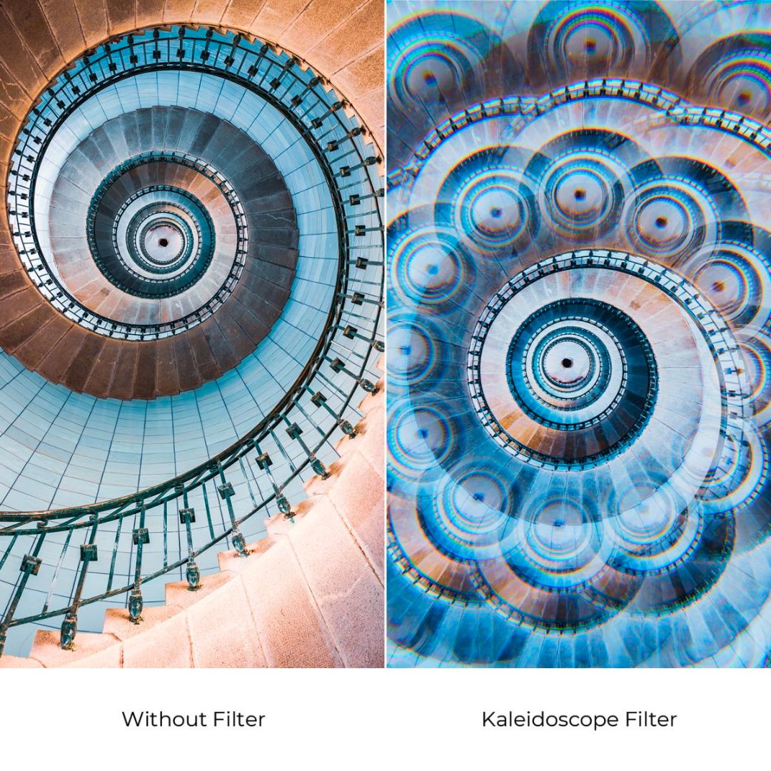 K&F Concept 82mm Kaleidoscope Special Effect Filter Nano-B Series KF01.2490 - 6